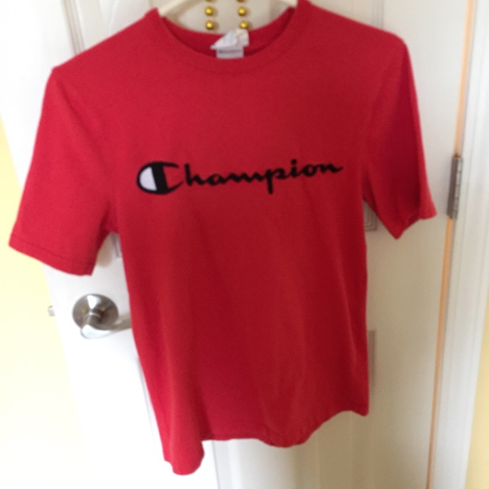 Red Champion Shirt